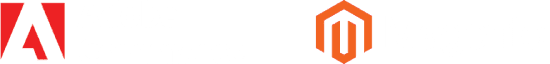 Adobe Commerce et Magento logos